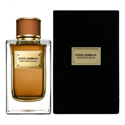 DOLCE & GABBANA Velvet Exotic Leather